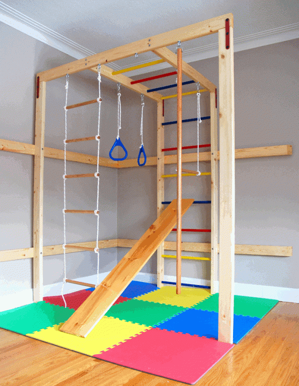 Build Wooden Jungle Gym Plans DIY PDF workbench with 
