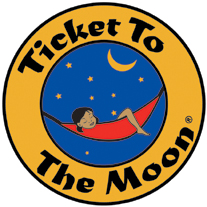 Ticket to the moon logo